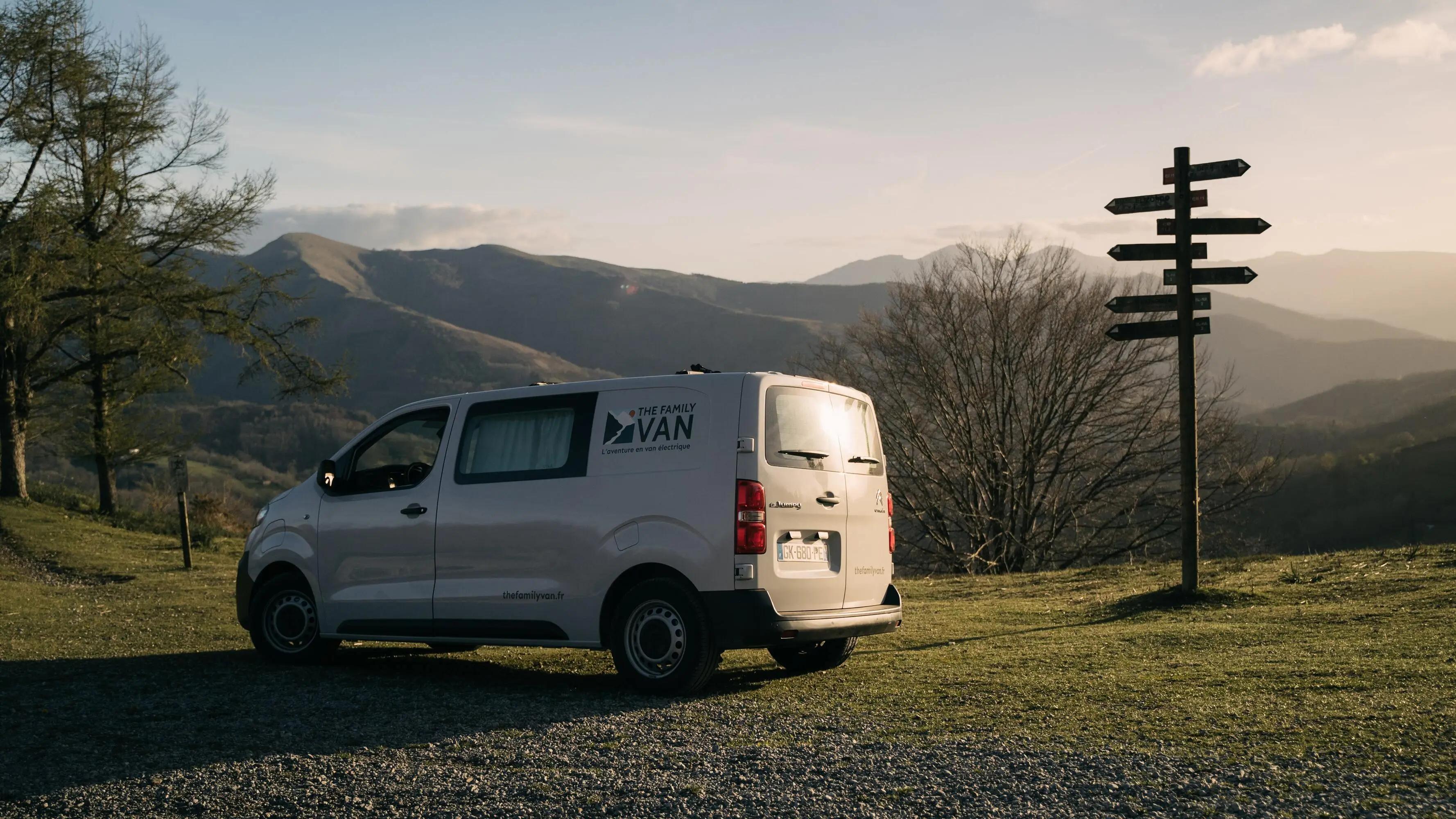 Objectif zéro van au garage