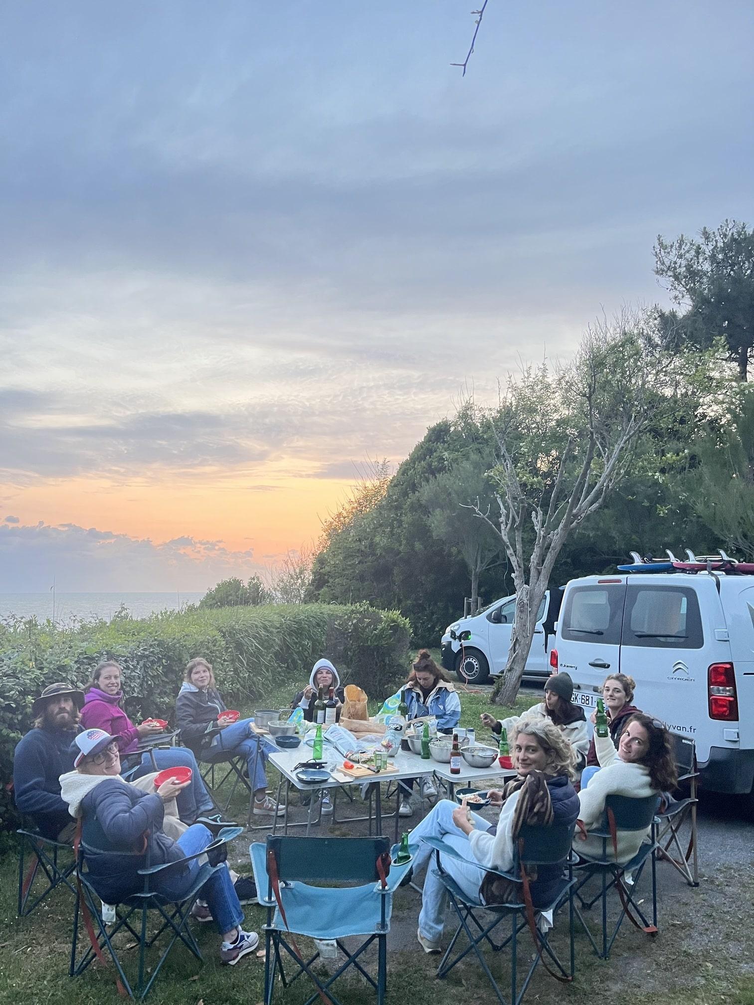 Repas camping